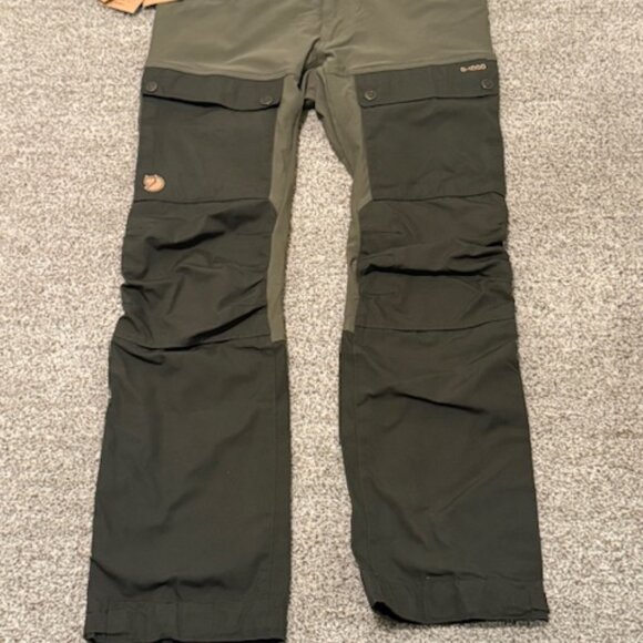 New Fjallraven Women's Keb Trouser Curved, Eur 38/US 29,Deep Forest-Laurel Green - Picture 3 of 7